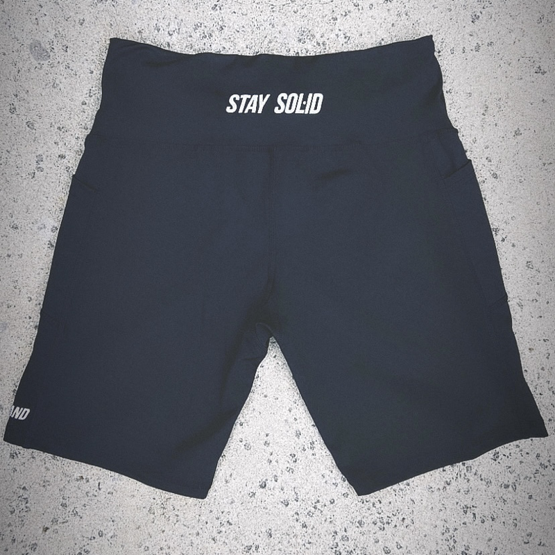 Stay Solid Biker Shorts